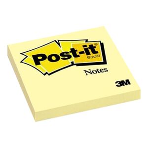 3M Post It Notes Canary Yellow 3 x 3inch 3M Post It Notes Canary Yellow 3 x 3inch